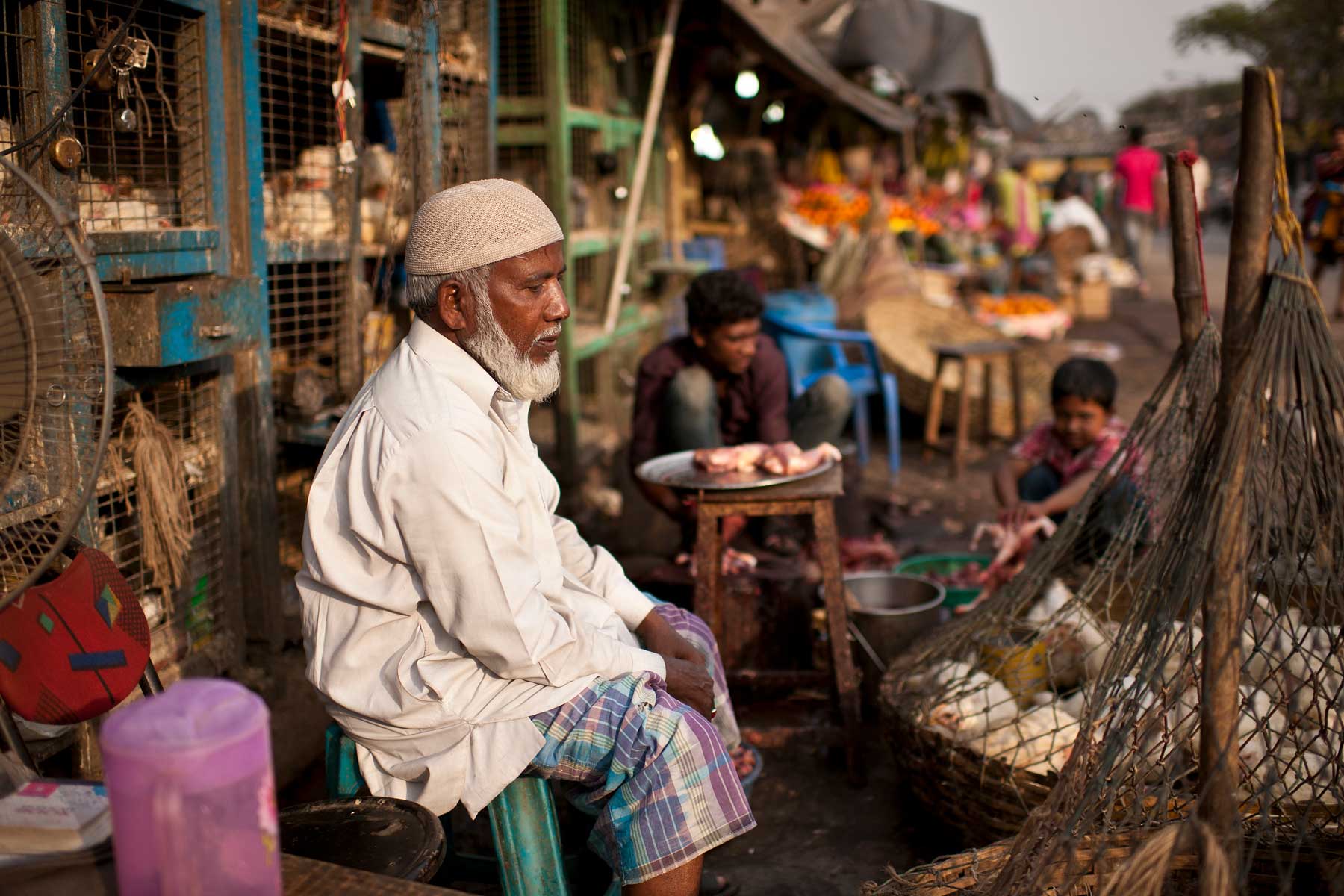 Kolkata, das ehemalige Kalkutta Indien, extreme Armut, extremer Reichtum
