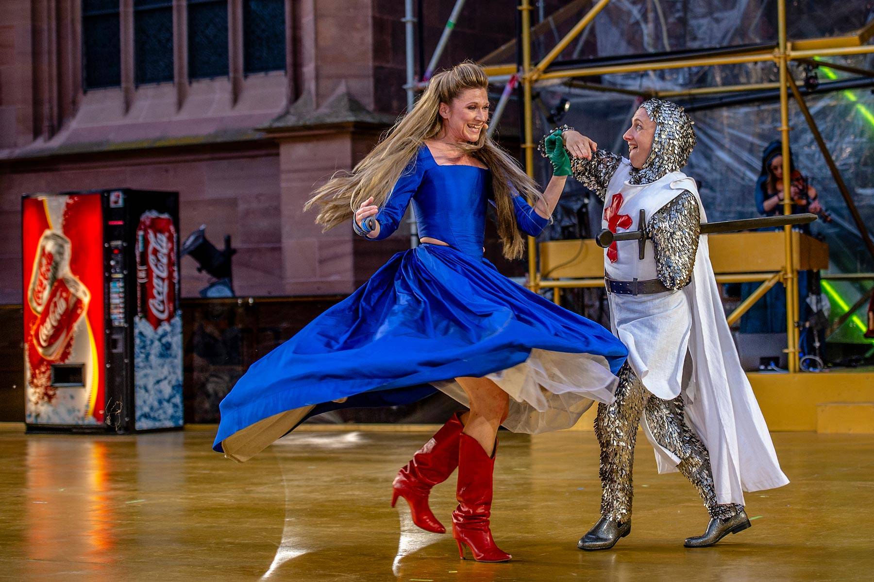 500 Jahre Reichstag zu Worms: Die Nibelungen-Festspiele bringen Luther auf die Bühne vor dem Kaiserdom