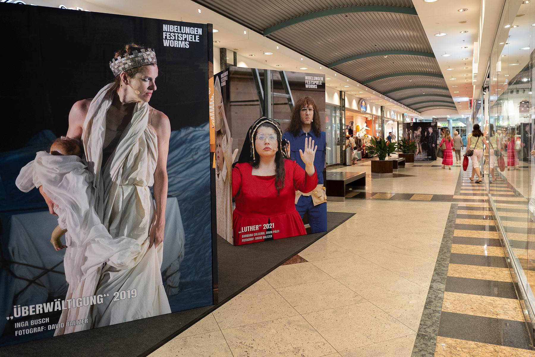 Nibelungen Festspiele See aus Asche