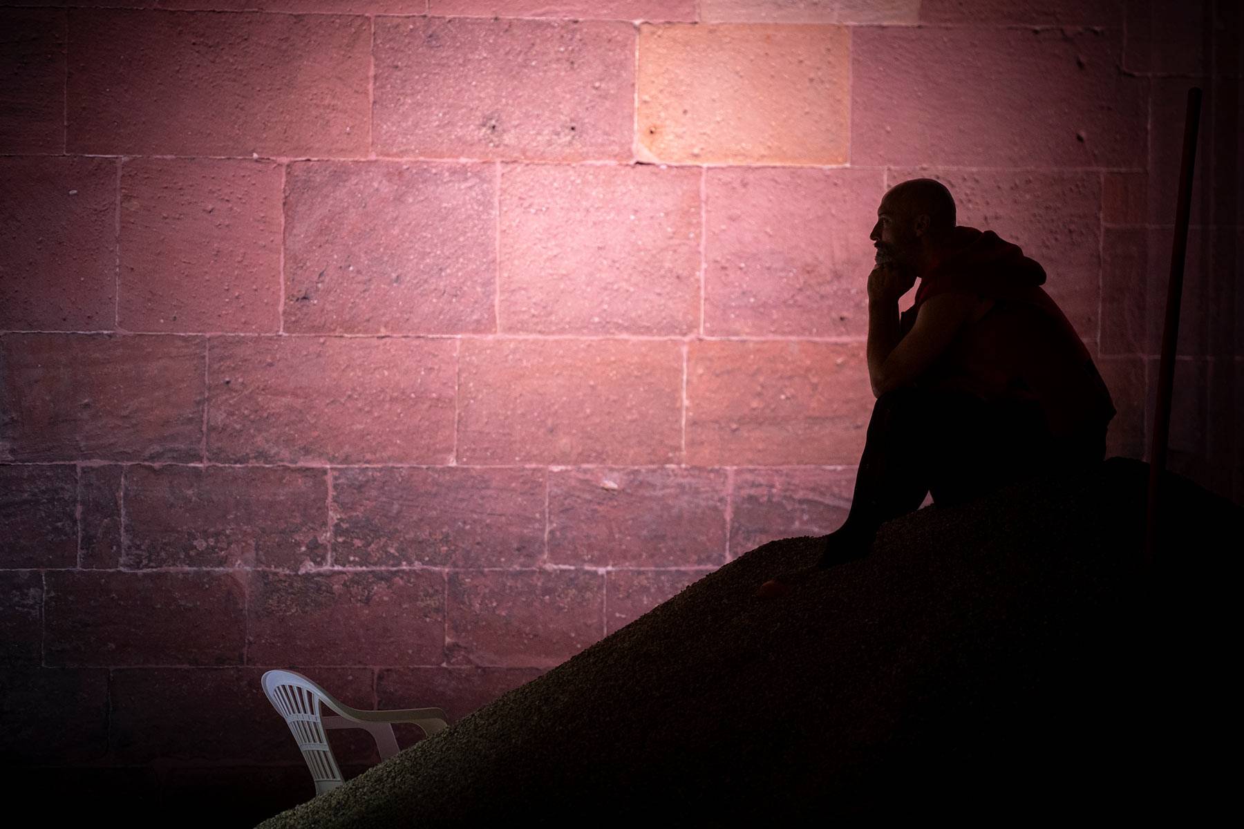 Nibelungen Festspiele See aus Asche